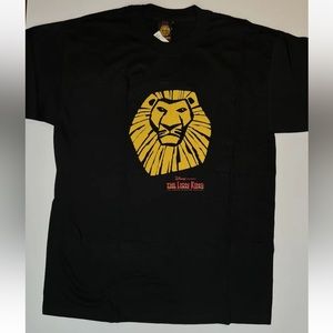 Vtg Disney The Lion King Broadway Musical  Pantageous Tee Shirt NWT Size ADULT L